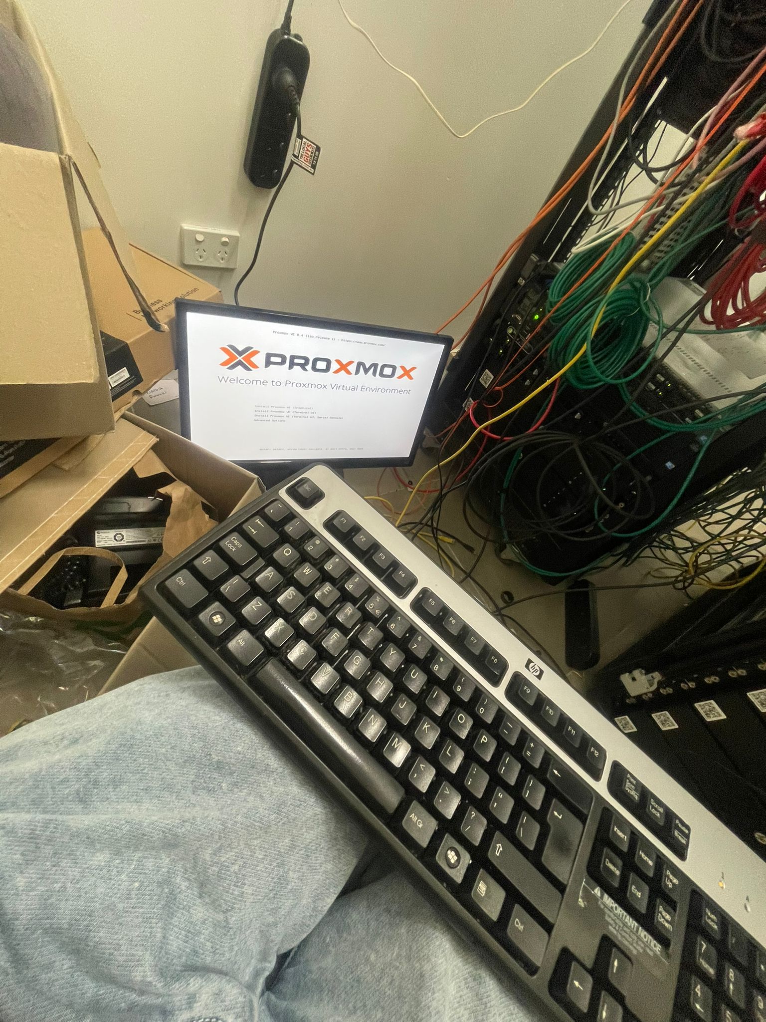 Proxmox Lab Screenshot 1